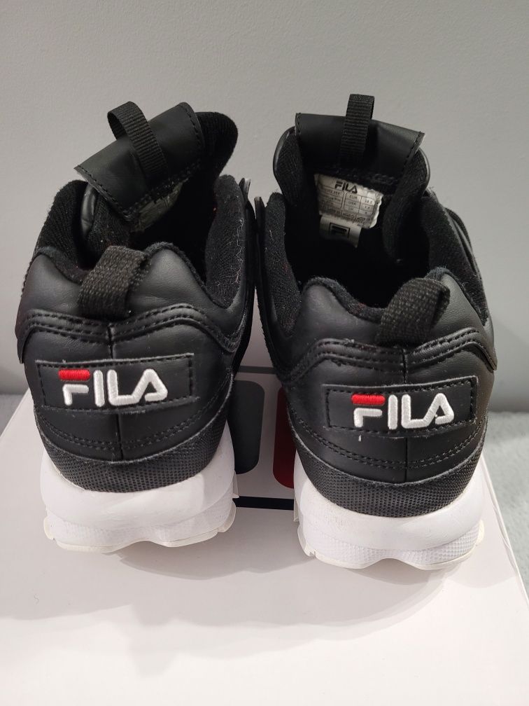 Sneakersy damskie rozm. 38 buty adidasy FILA Disruptor Low WMN black c