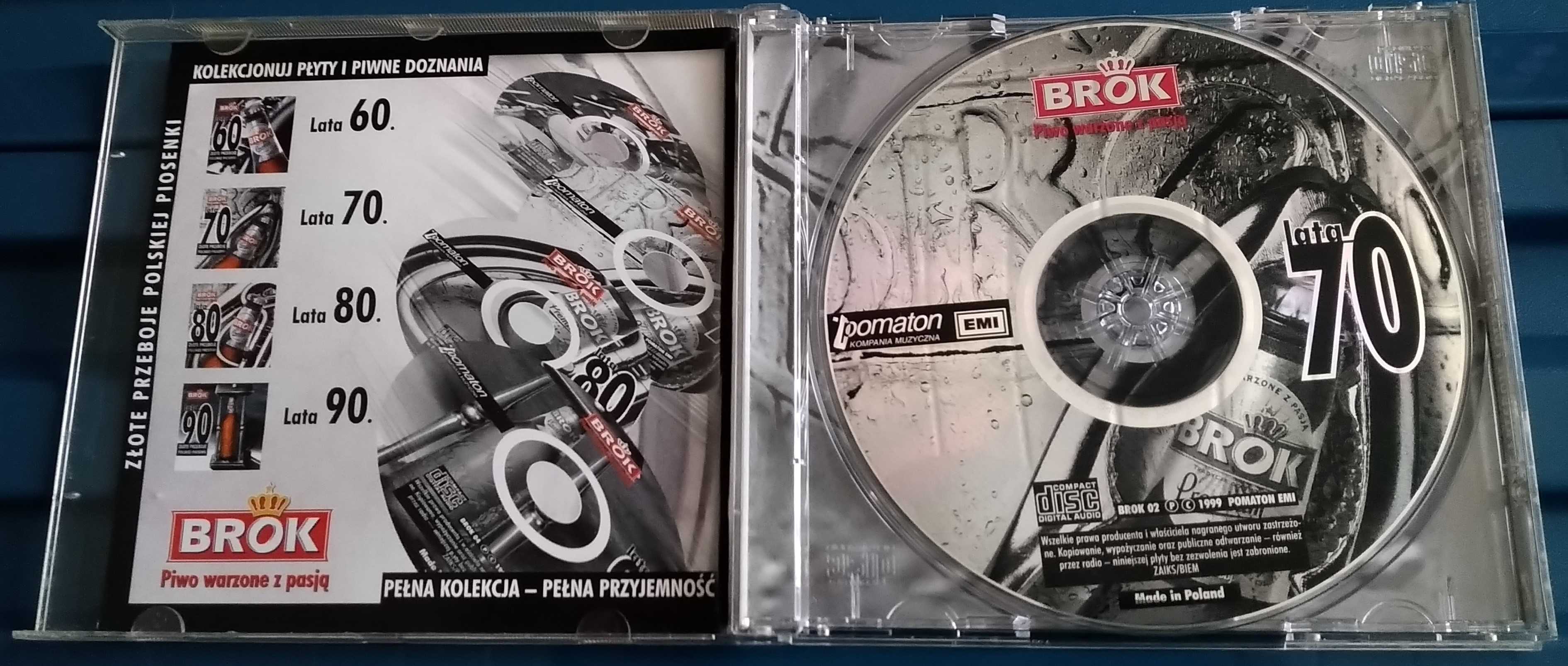 Płyta CD z muzyką - Złote Przeboje Polskiej Piosenki - lata 70