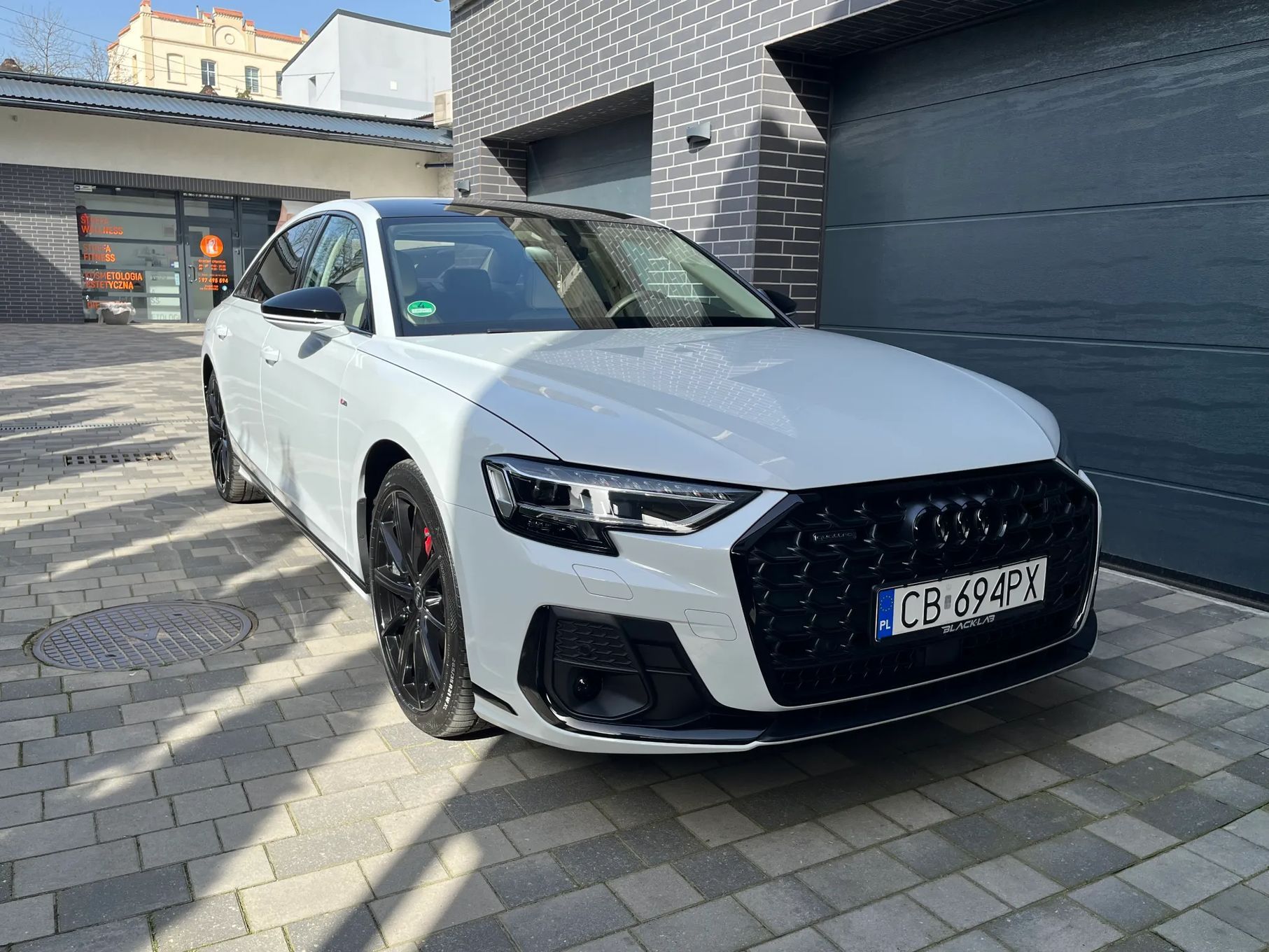 Audi A8 Audi A8 Long Black ABT Prawdziwy Rarytas