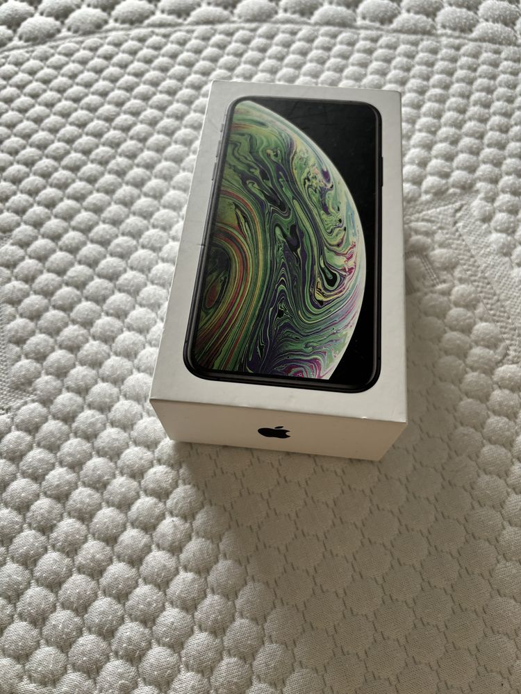 Pudełko po iPhone XS spaxe gray