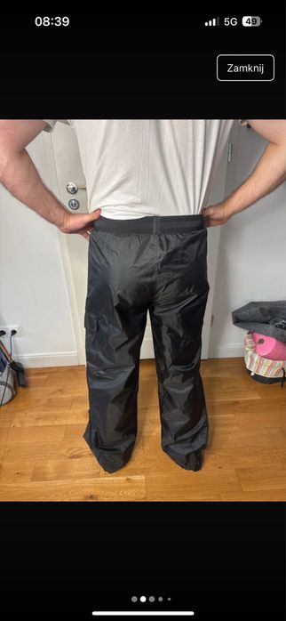 Spodnie przeciwdeszczowe spodnie na motor Gericki wodoodporne motocykl