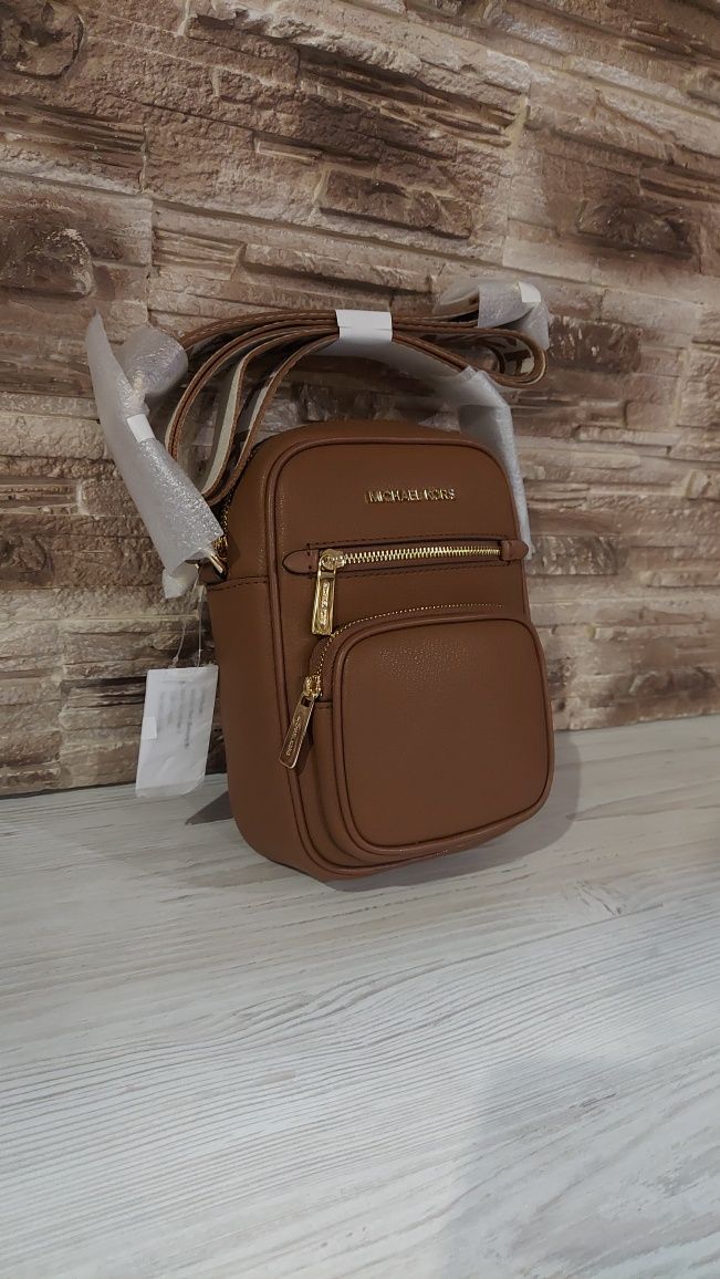 Нова сумка crossbody Michael Kors Jet Set Medium Leather Bag Оригінал