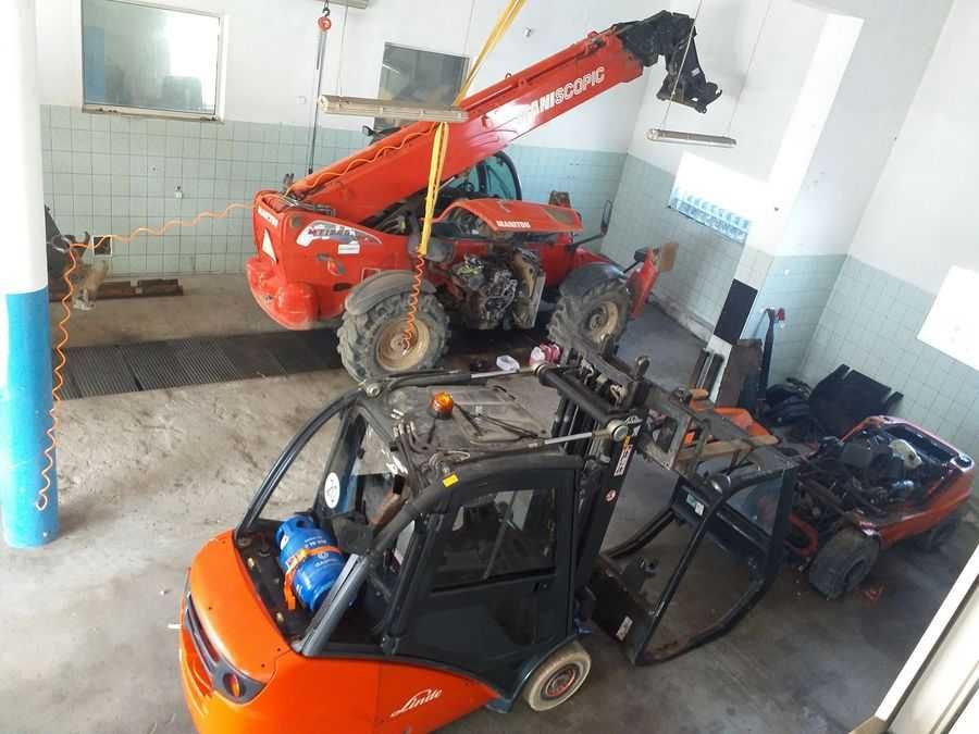 Wózek widłowy Linde Manitou sprzedaż wynajem wózki widłowe