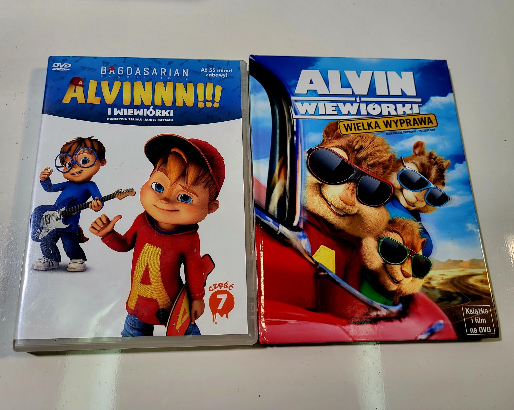 Alvin i wiewiórki Wielka Wyprawa filmy dvd