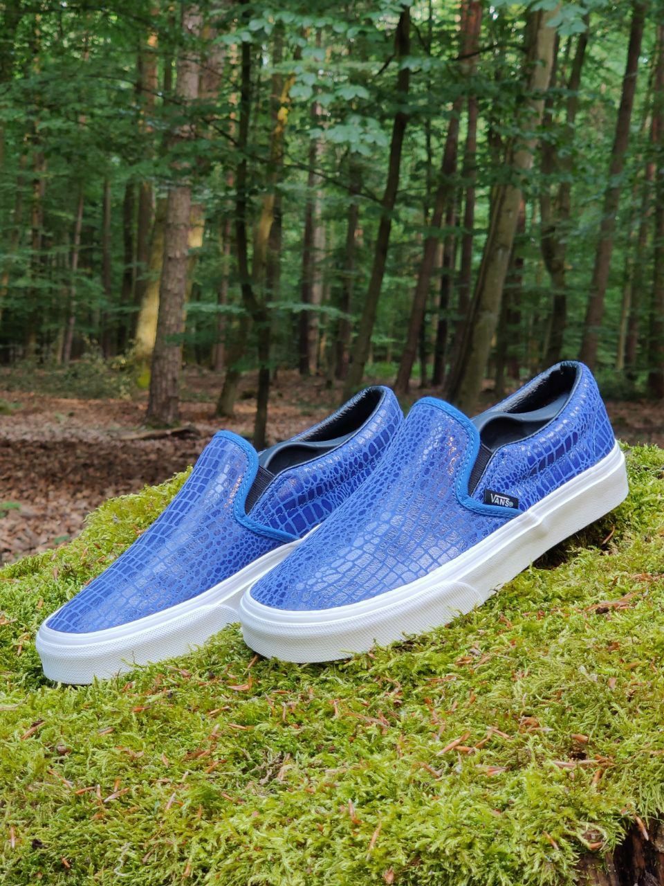 Sneakersy skórzane Vans  CLASSIC SLIP-ON  r.38