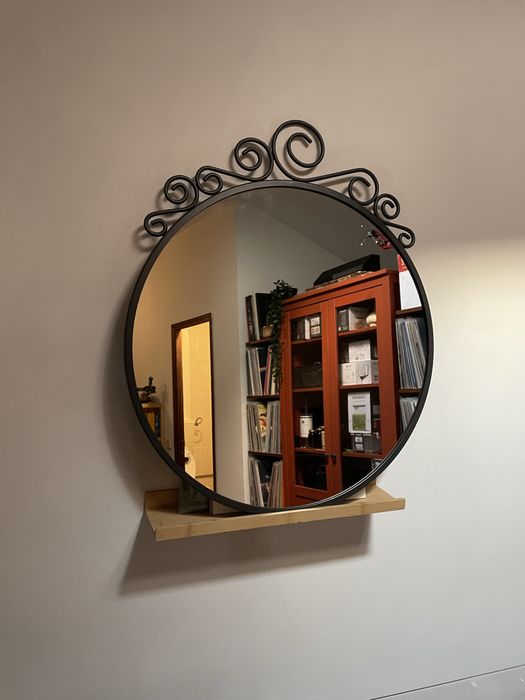 Espelho redondo como novo