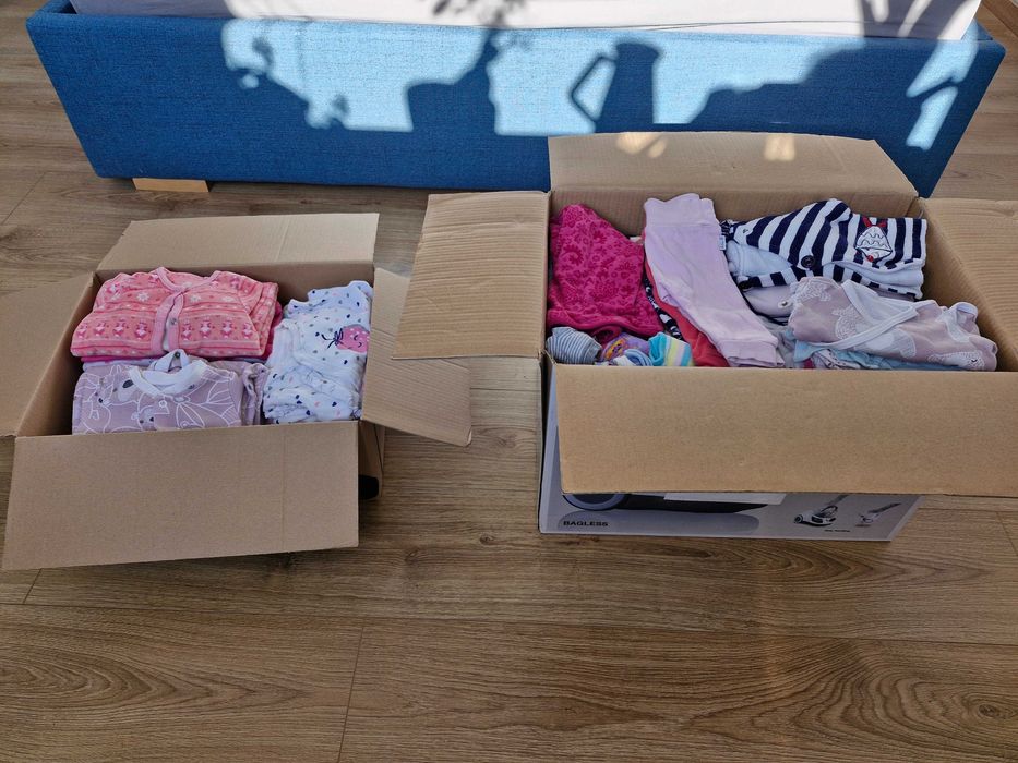 Ubranka dla dziewczynki 56 - 62 cała wyprawka