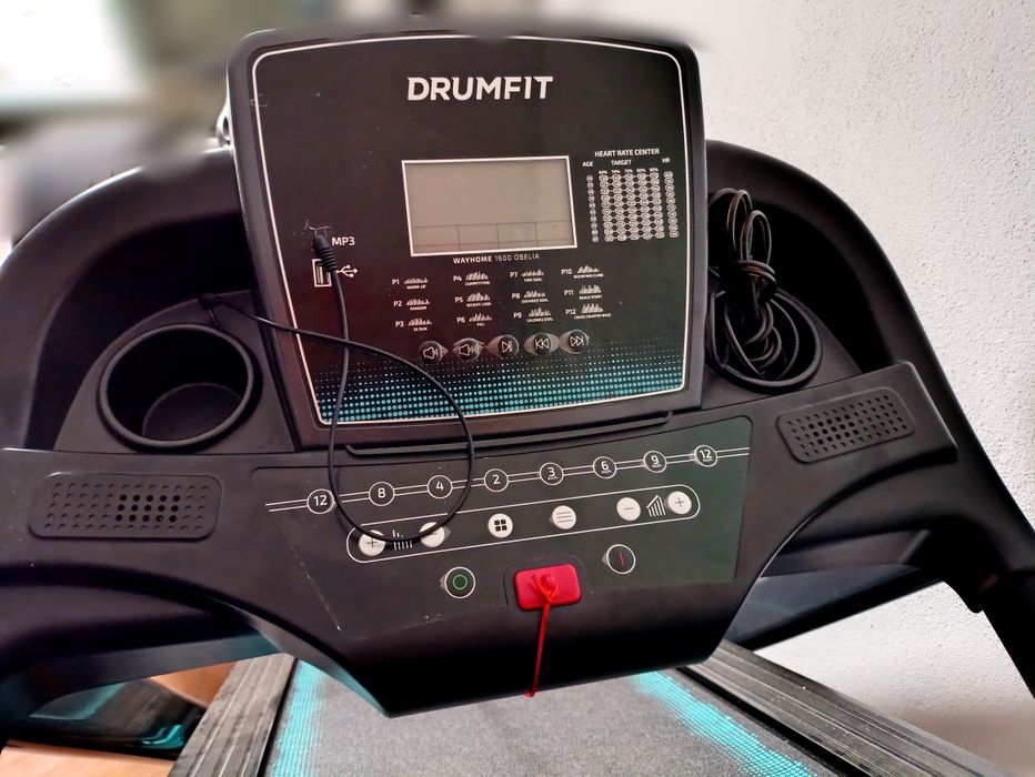 Passadeira Cecotec DRUMFIT WAYHOME OBELIA 1600 Pro (16km/h e 15% incli