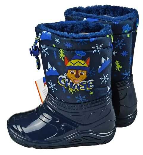 Nickelodeon śniegowce dziecięce rozmiar 26 kalosze buty Psi Patrol