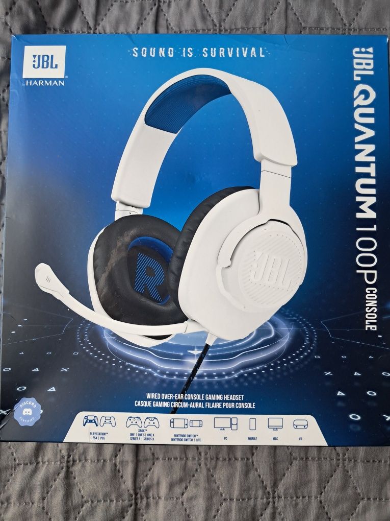 Оригінал Навушники jbl Harman quantum 100p  / 100x console