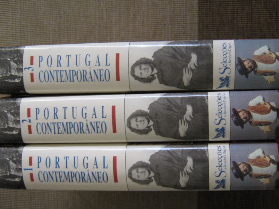 Coleção de Portugal contemporanio 3 volumes
