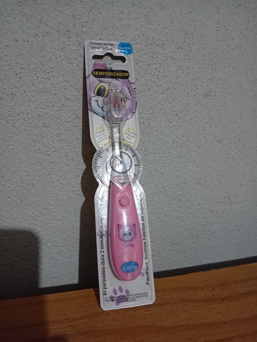 Escova com temporizador