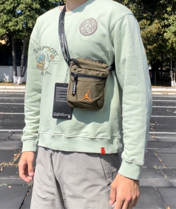 Сумка через плече AIR JORDAN | месенджер air jordan | барсетка джордан