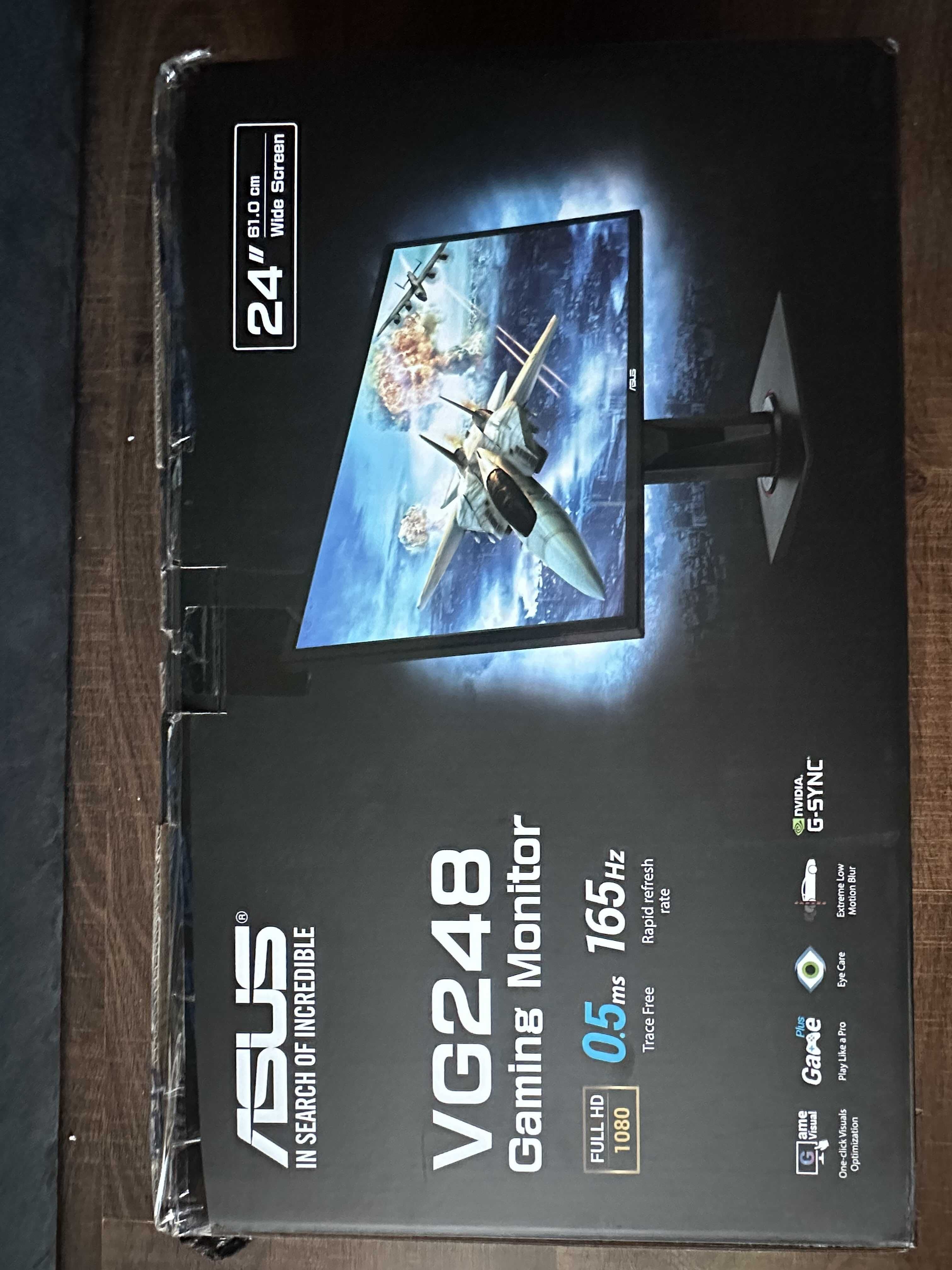 Monitor Asus tuf Gaming VG248 165Hz 0,5ms