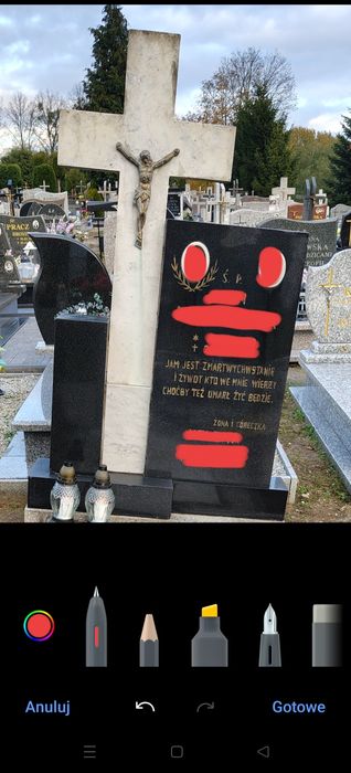 Elementy granit, marmur Dobrzany