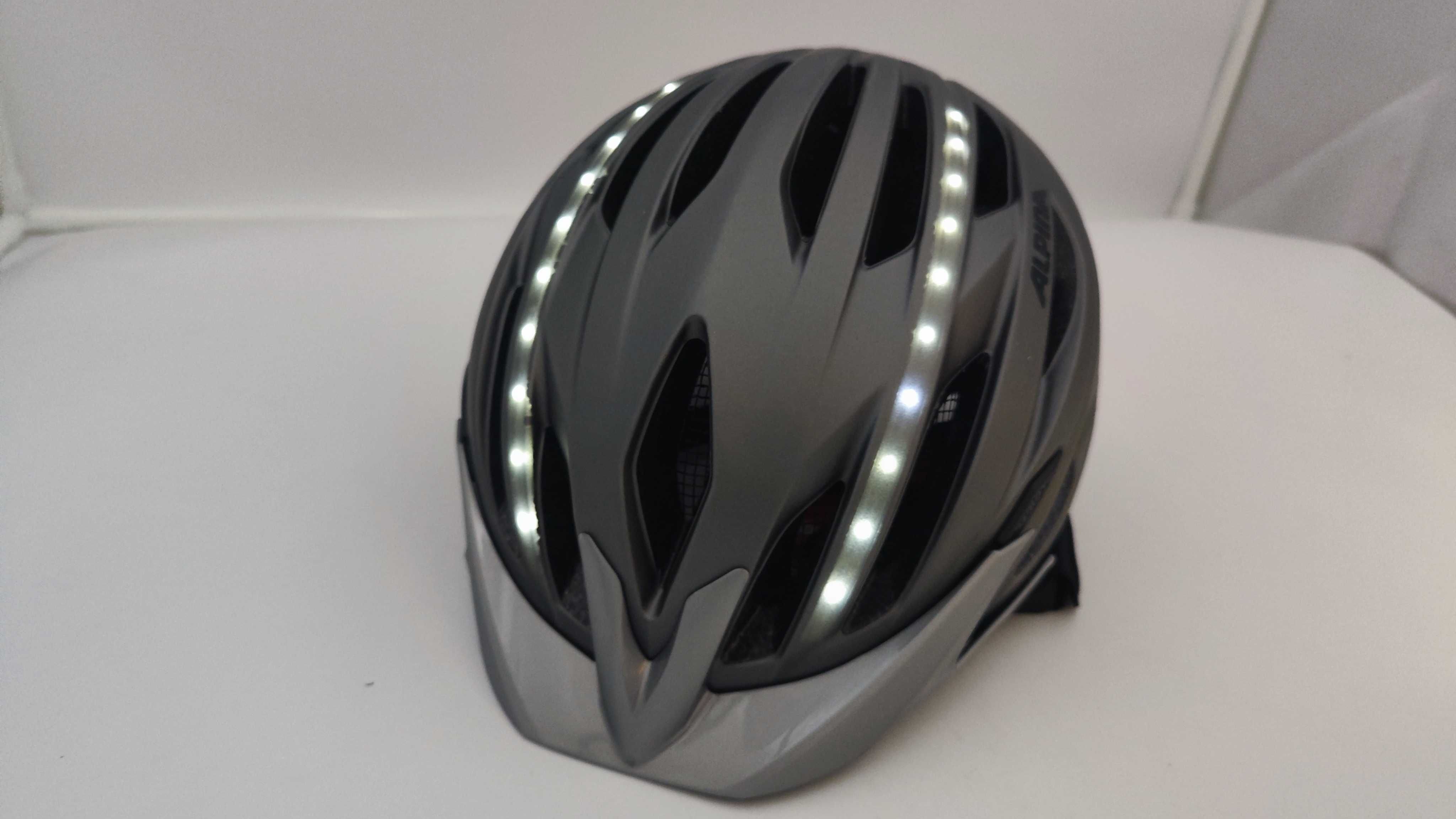 Kask Rowerowy Alpina Haga Led r. XL 58-63 cm (R17)