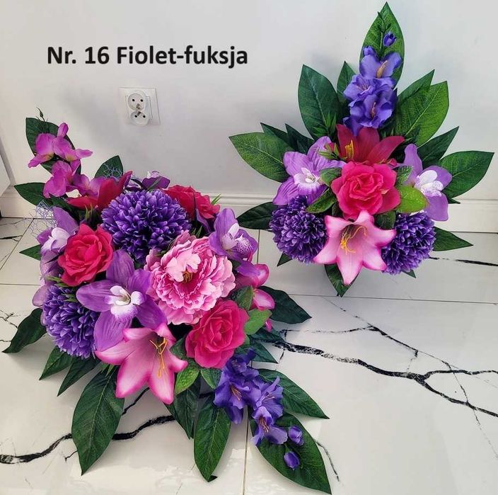 Stroik na grób, Cmentarz, Kompozycja kwiatowa ,Wiązanka +bukiet,Kwiaty