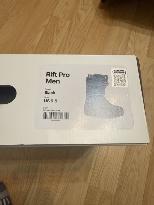 сноубордичні черевики Nidecker Rift Pro (чоловічі), сезон 25–26,