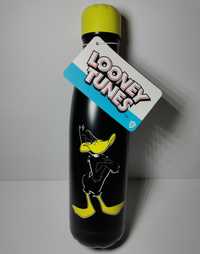 Nowa czarna butelka na wodę Looney Tunes 500 ml