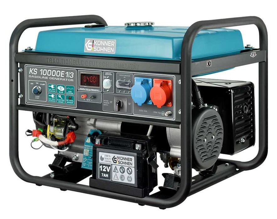 Generator benzynowy "Könner & Söhnen" KS 10000E 1/3 VTS AVR 8000W