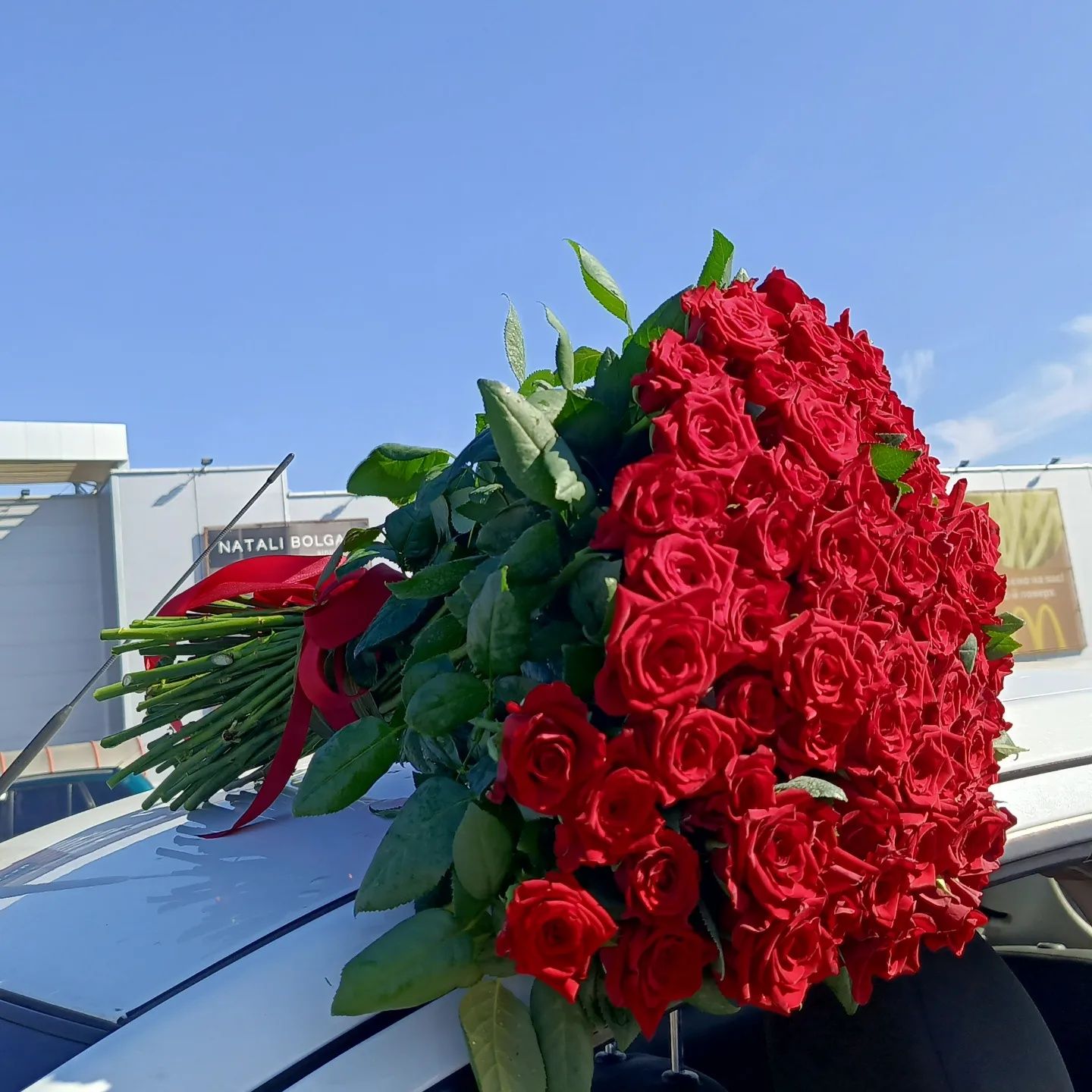 Замовлення букету троянд 51, 101, 201, 301 шт за оптовими цінами