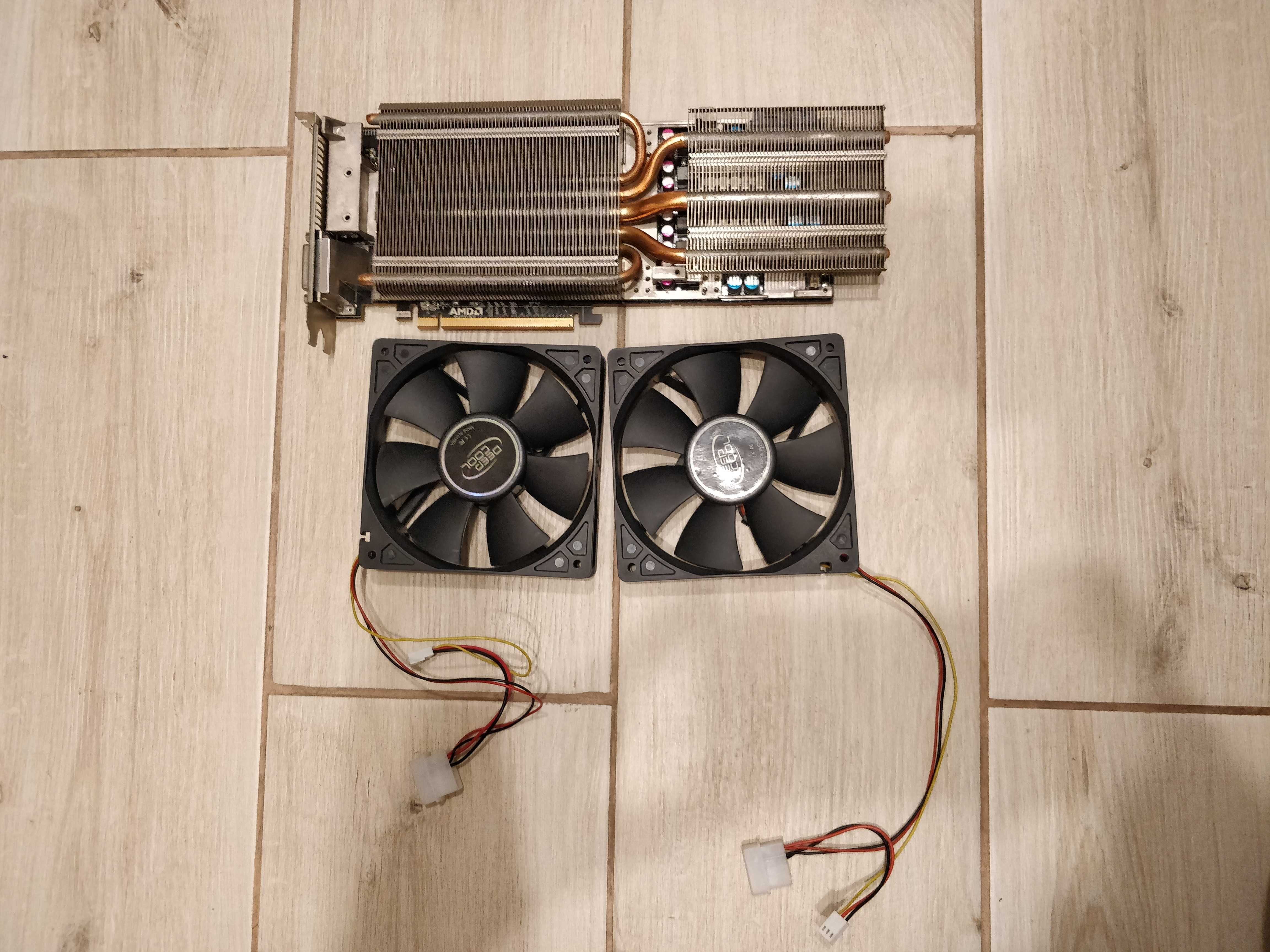 Sapphire AMD R9 290x 4gb без родного охлаждения аналог GPU PS4 PRO