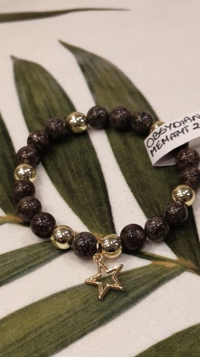 Bransoletka z naturalnych kamieni