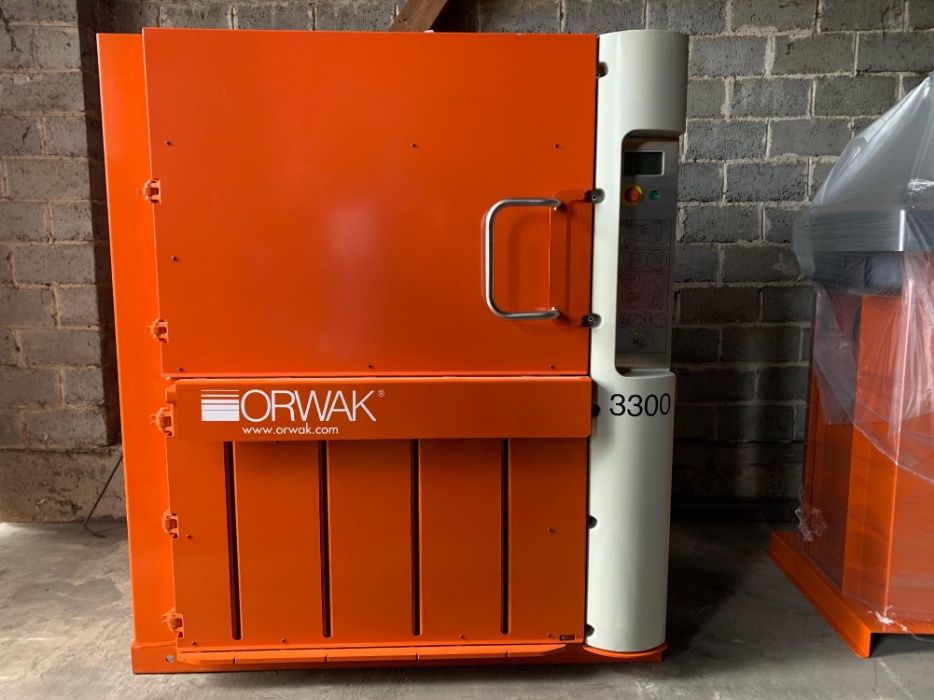 Belownica prasa do makulatury folii kartonu Orwak 3300