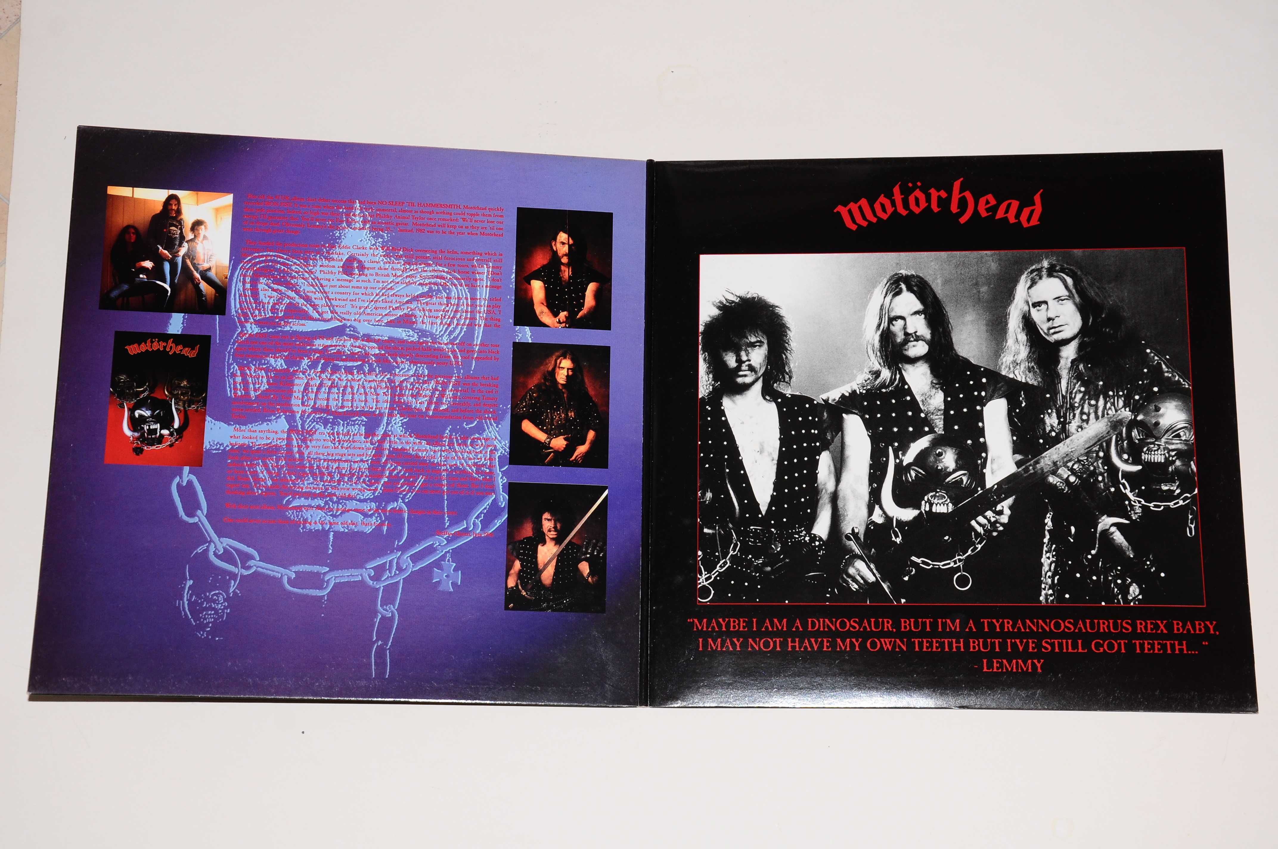 Motorhead - Iron Fist LP vinyl