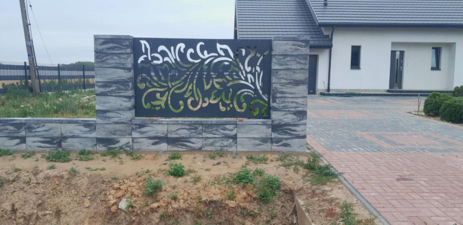 Przęsła ogrodzeniowe CNC ogrodzenie