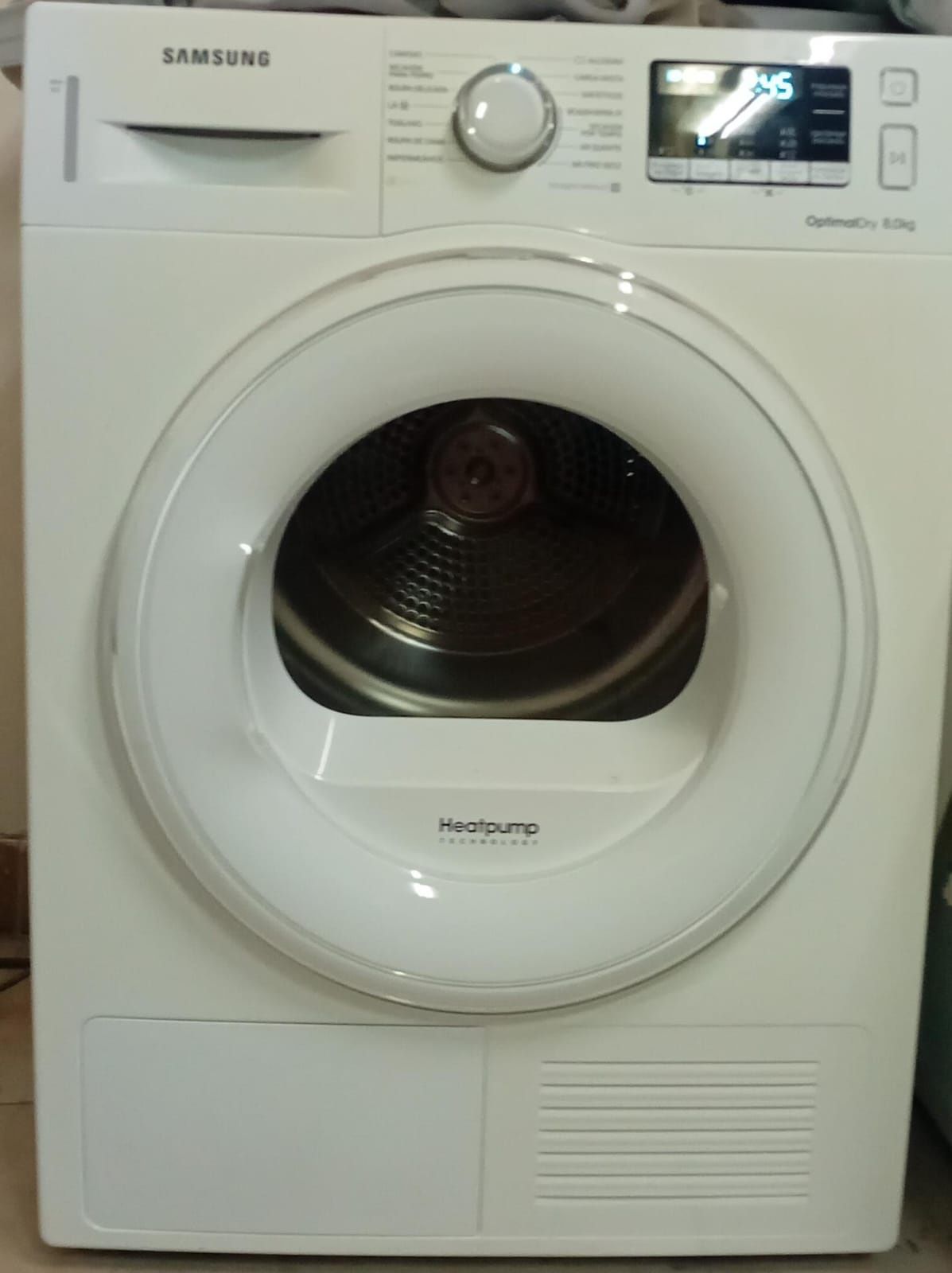 Máquina de secar roupa bomba de calor Samsung