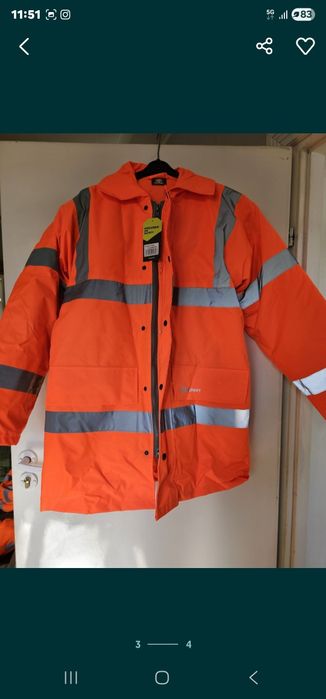 Kurtka odblaskowa, rozmiar S