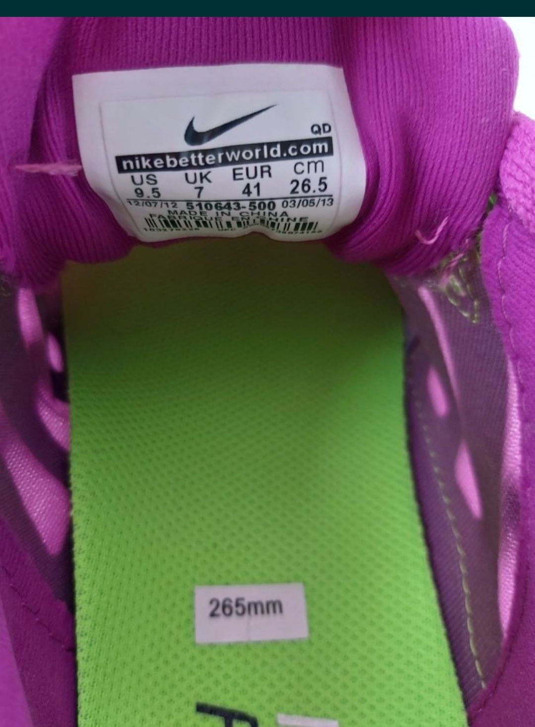 Nowe Damskie buty do biegania 40 Nike Free Run + 3