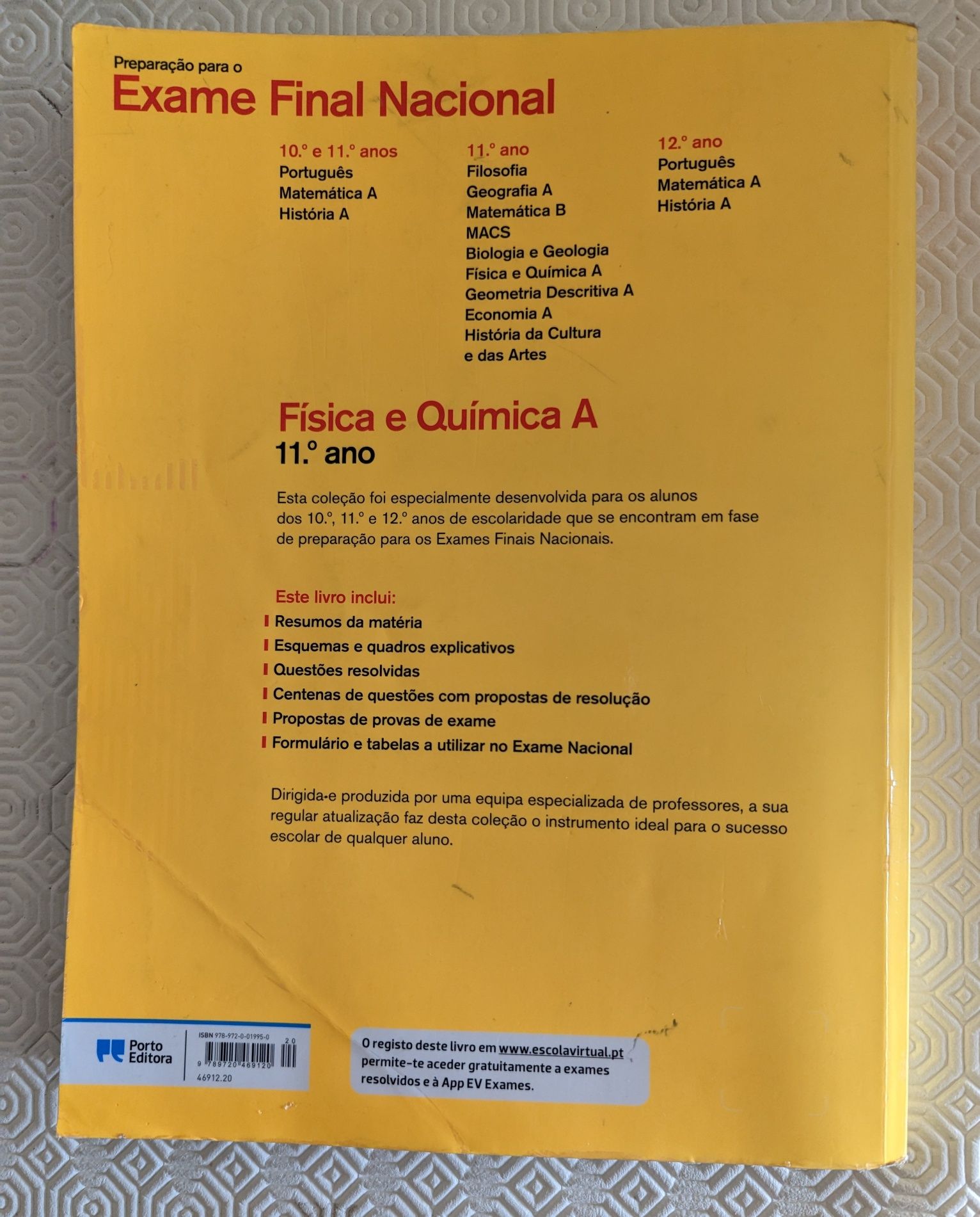 Preparação para Exame Final Nacional Física e Química A