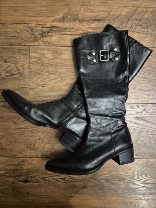 Kozaki skórzane Gino Rossi ozm. 38/39