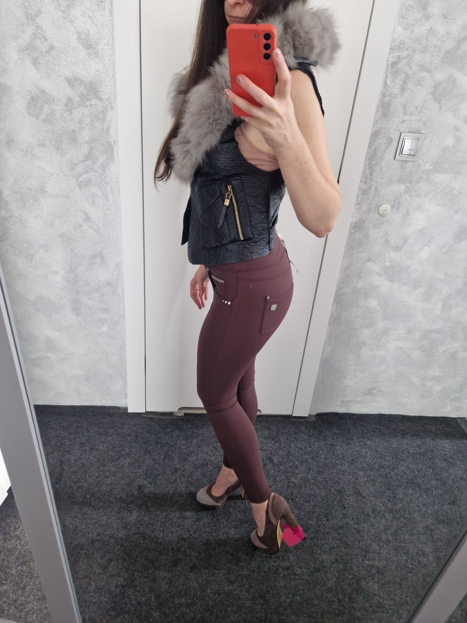 Freddy legginsy spodnie damskie S 36