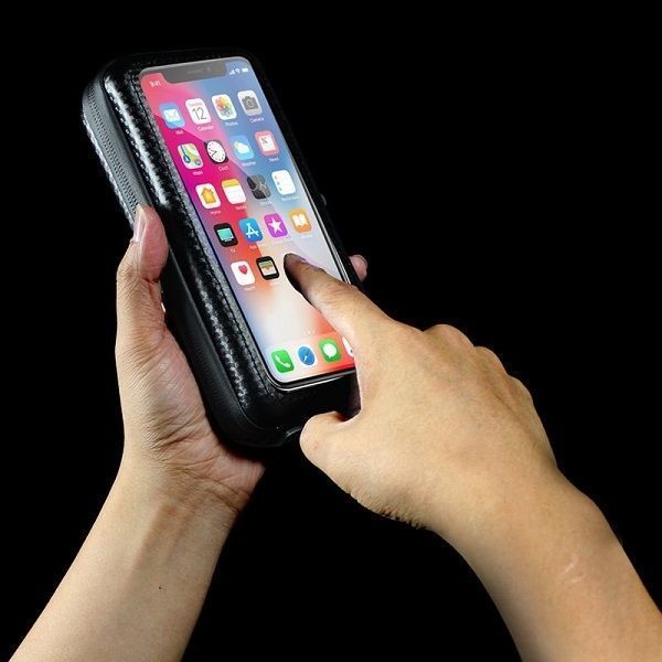 Wildman Etui/Uchwyt Rowerowy Xl E6S 1L   Sakwa Na Ramę Czarna/Black