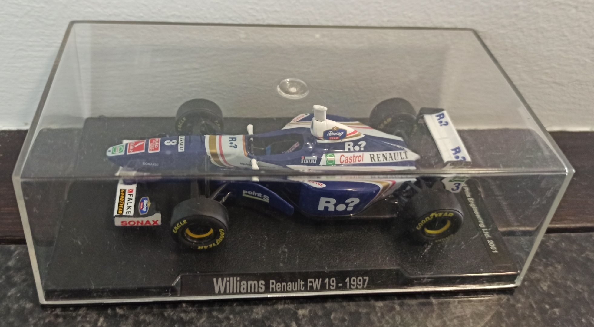 Miniatura 1/43 Williams Renault FW19 Jacques Villeneuve 1997