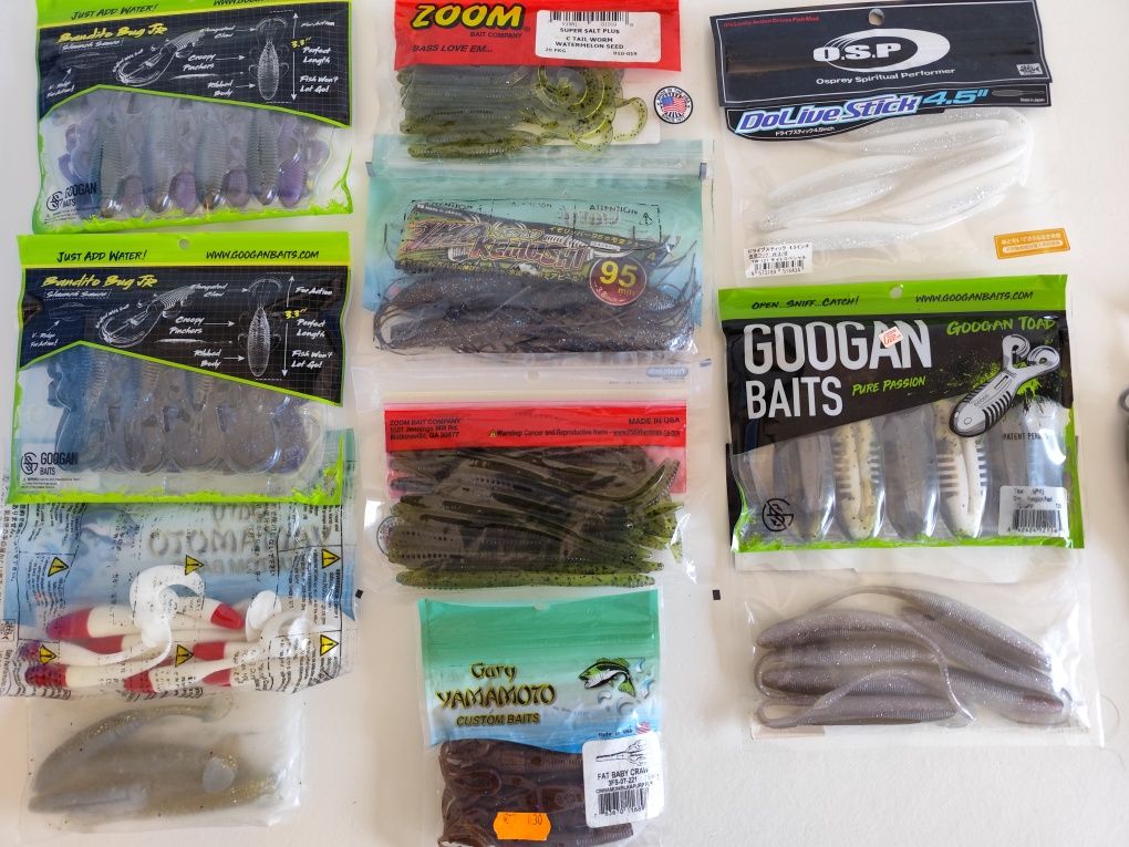 Amostras de pesca ao achigã e lucioperca