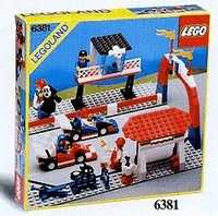 Lego 6381 Motor Speedway - Ano: 1987 Colecçao