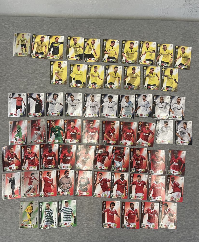 Karty piłkarskie panini 2012-13 champions league uefa