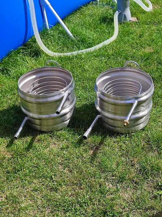 Podgrzewacz wody do basenu basen jacuzzi piecyk piec do wody na drewno