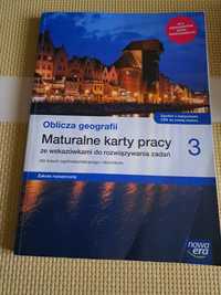 Oblicza geografii, maturalne karty pracy 3