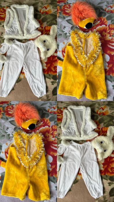 Новорічні костюми зайчика та тигра