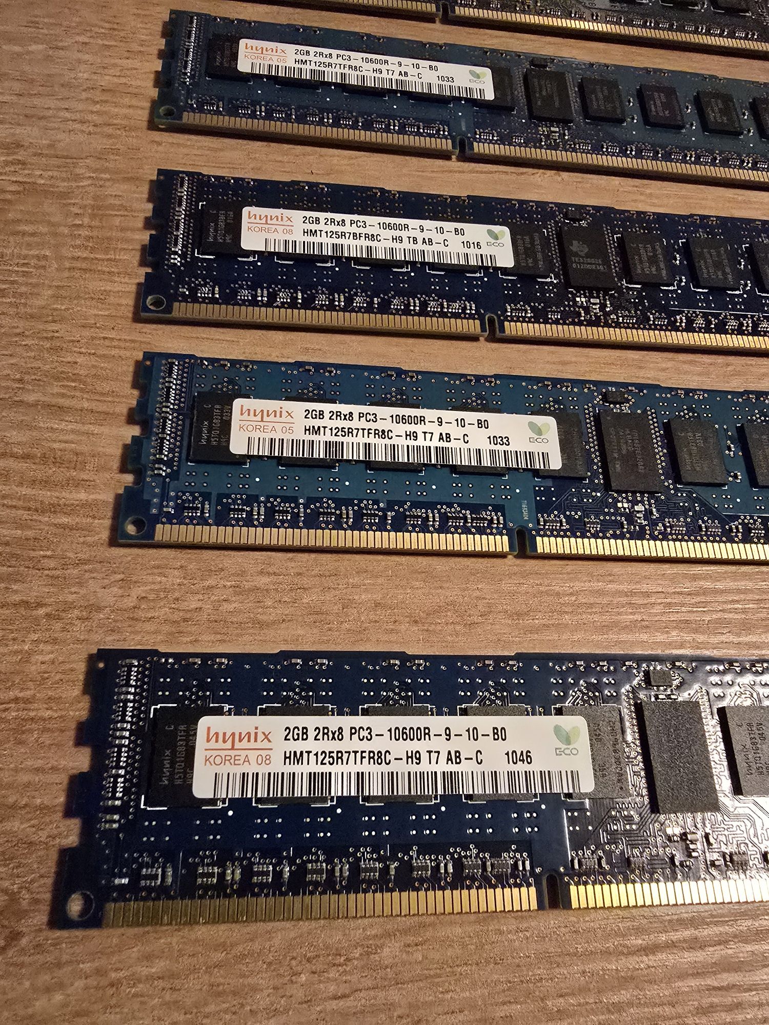 Pamięć DDR3 2GB PC3-1000R 2Rx8 HMT125R7FR8C-H9