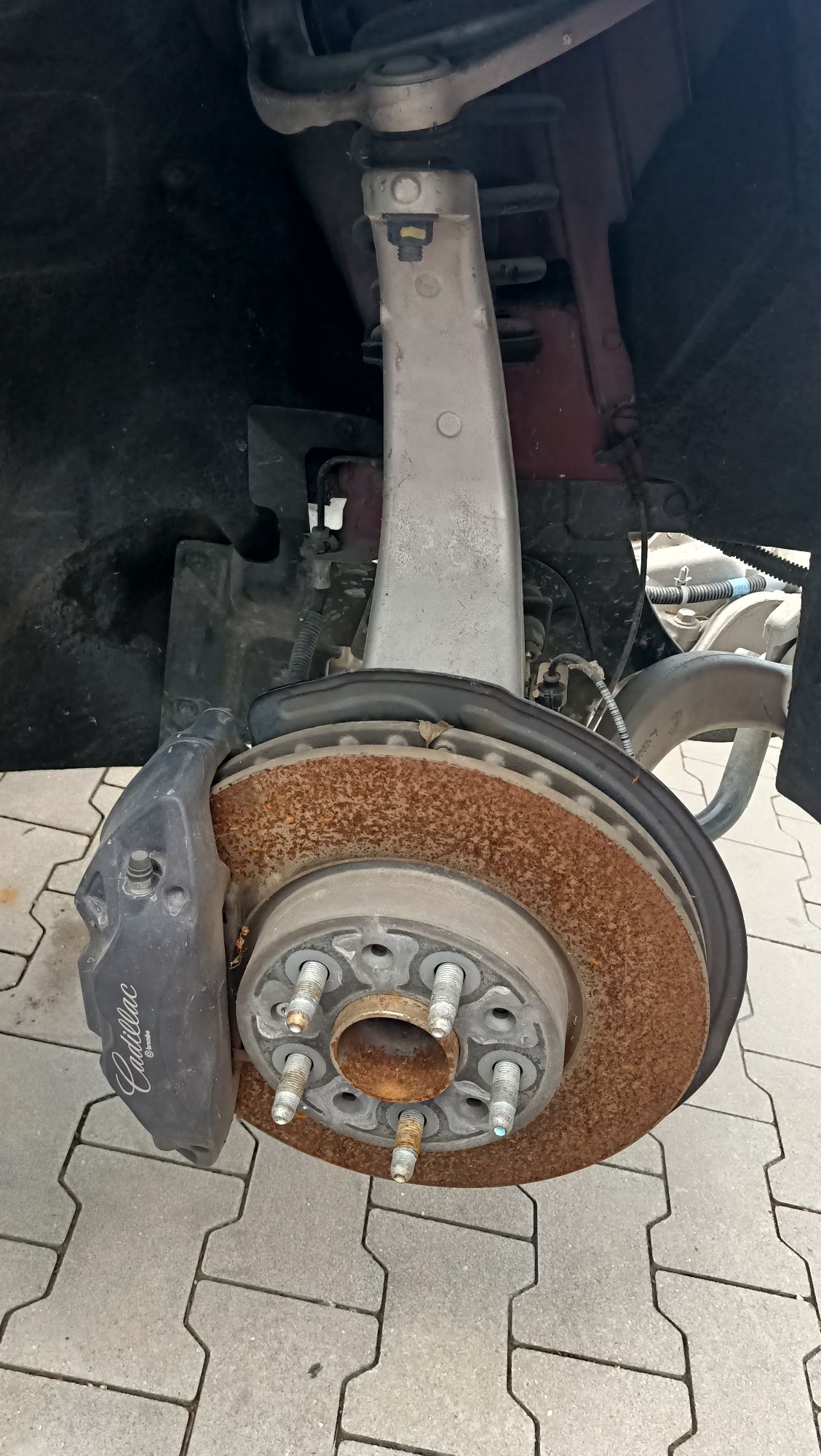 Hamulce zacisk, tarcza, klocek, BREMBO Cadillac 320mm