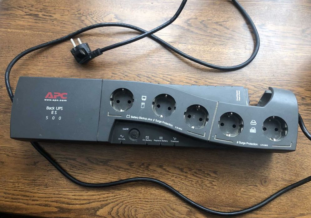 APC Back UPS ES 500 UPS ИБП BF500-GR бесперебойник