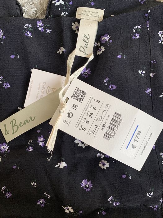 мини юбка PULL AND BEAR