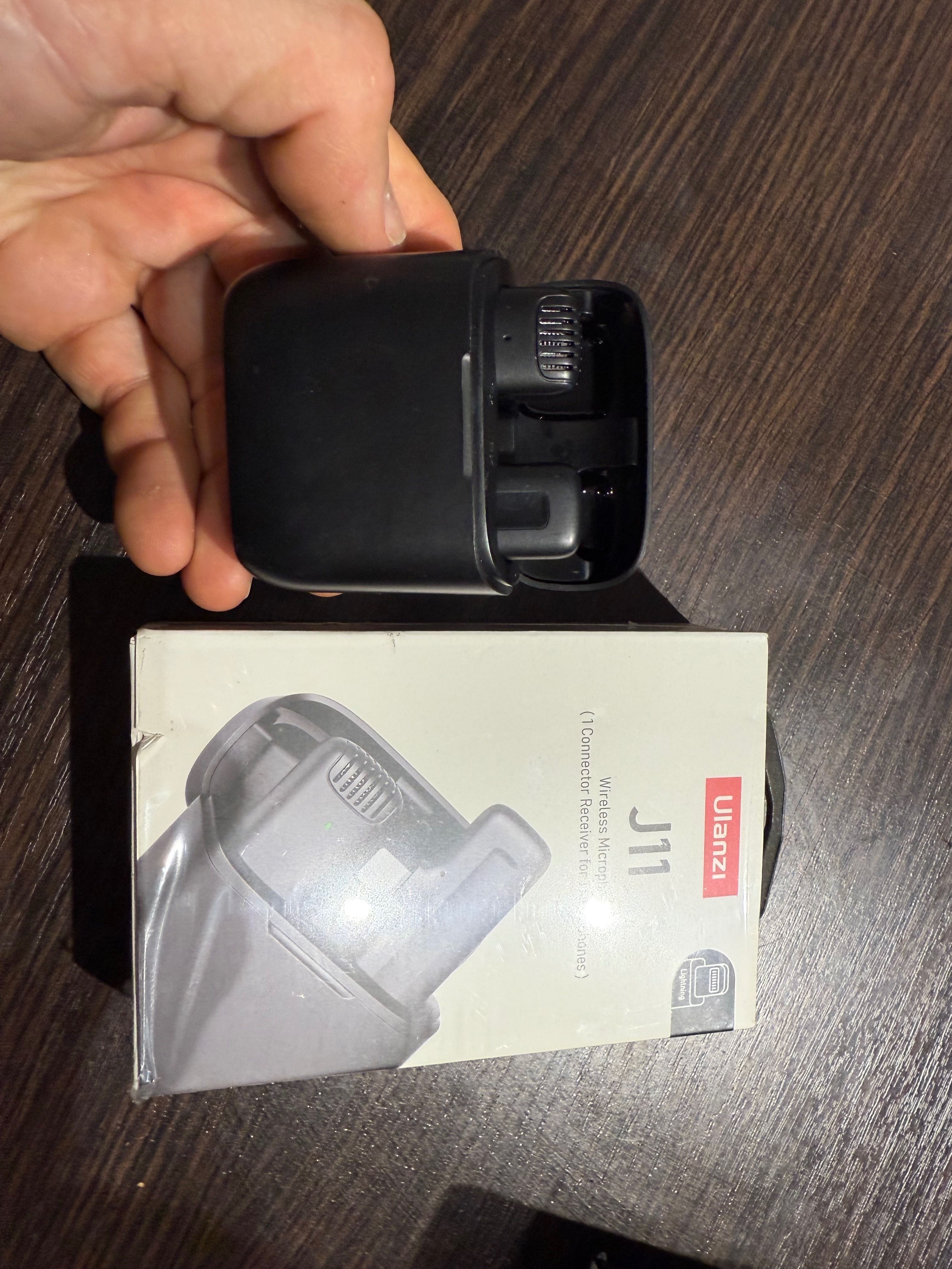 Мікрофон Ulanzi J11 оригінал, IPhone Lightining. 1шт.