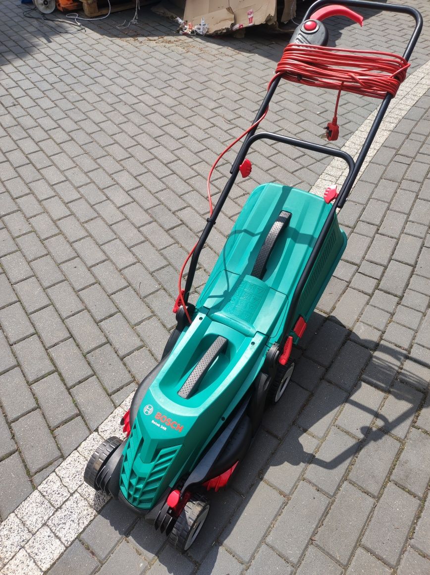 Kosiarka elektryczna rotacyjna Bosch Rotak 34R 1300W 34 cm Polecam